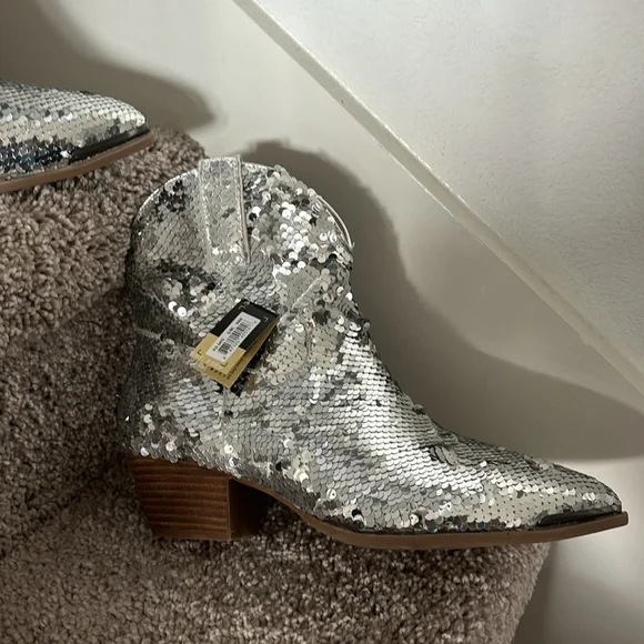 Dingo Silver Bling Thing Western Boot